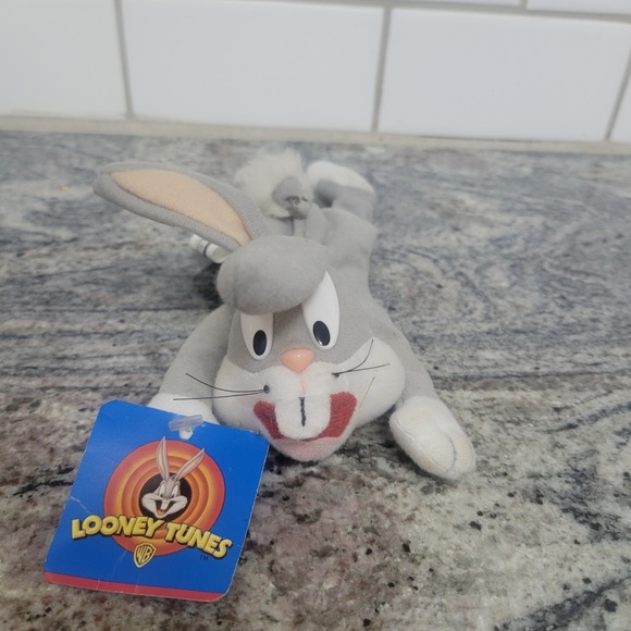 1997 Bugs Bunny Beanie Plush - Has Tags - 8 Inch - Picture 1 of 7